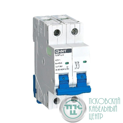 Выключатель автоматический 2п 8In 16А 15кА NBP-63R (R) CHINT 352379