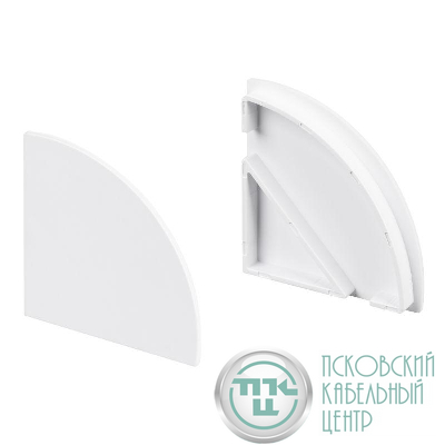 Заглушка KANT-H55 ROUND глухая пластик (комплект) Arlight 044611