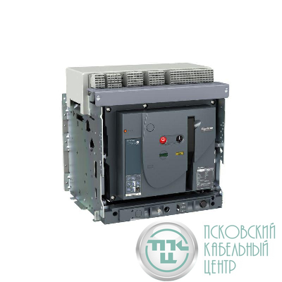 Выключатель автоматический 3п 1600А 65кА EasyPact MVS электрон. расцеп. ET5S выкатн. электр. привод SchE MVS16H3NW5L