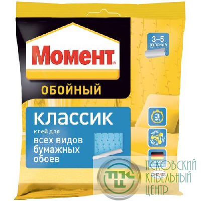 Клей обойный Классик 100г Момент Б0008053