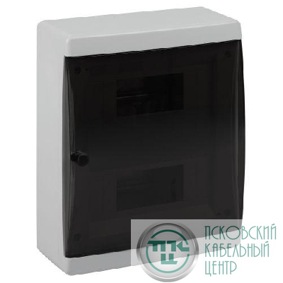 Корпус навесной COMFORT ЩРН-П-18 IP41 пластик. прозр. крышка бел. Эра Б0067239