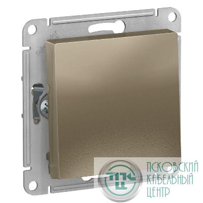 Переключатель перекрестный 1-кл. СП AtlasDesign 10А IP20 (сх. 7) 10AX механизм шампань SE ATN000571