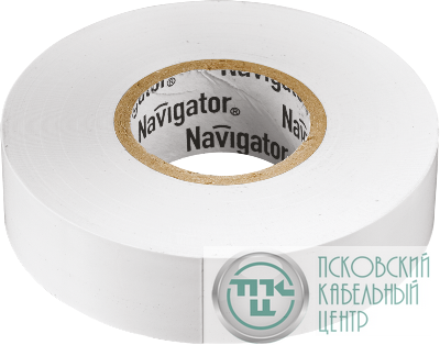 Изолента ПВХ 15мм (рул.10м) бел. NIT-B15-10/WH Navigator 71228
