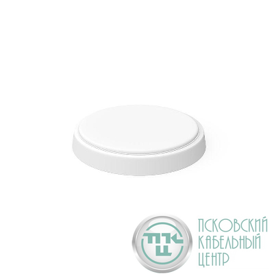 Светильник светодиодный HALL 8Вт 4000К IP40 670лм d135х33мм ДБП круг настенно-потолочный с оптико-акустическим датчиком GAUSS 193411208-OAS
