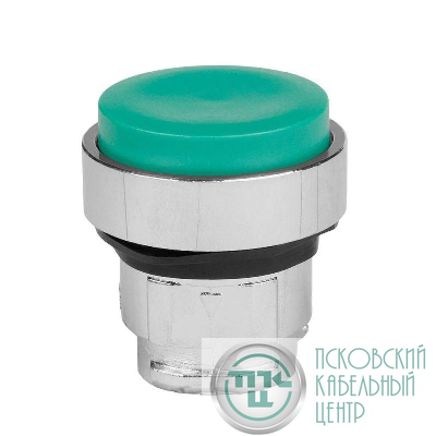 Головка кнопки OptiSignal D22 A4-PJ-3 выступ. толкатель зел. металл ZB4BL3 КЭАЗ 332247