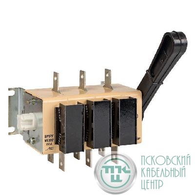 Выключатель-разъединитель ВР32У-31А71220 100А 2 напр. с дугогасит. камерами несъемная лев./прав. рукоятка MAXima EKF uvr32-31a71220