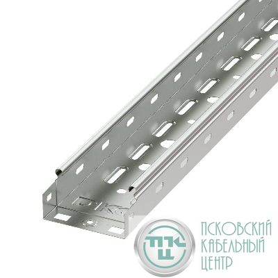 Лоток листовой перфорированный 100х50 L3000 сталь 0.7мм цинк-ламель DKC 35262ZL