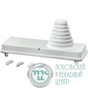 Фланец монтируемый для боксов MI с каб. вводами MI FP 70 HENSEL 20001027