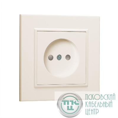 Розетка б/з СП Karea 16А IP20 крем. Makel 56010022