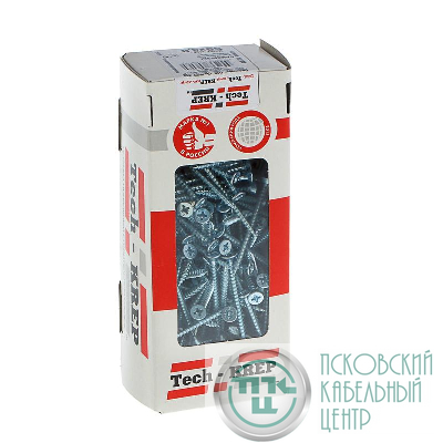Саморез универсальный 50х4.0мм оцинк. (уп.200шт) Tech-Krep/Zitar 102184