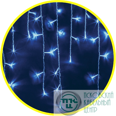 Гирлянда светодиодная "Бахрома" 93 643 NGF-D021-02 2х0.5м 100LED B IP44 эффект мерцания TR Navigator 93643