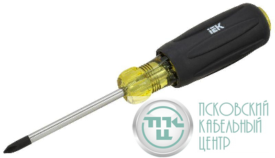 Отвертка PH1х75 Т3 ARMA2L 5 IEK A2L5-SC10-T3-PH-10-075