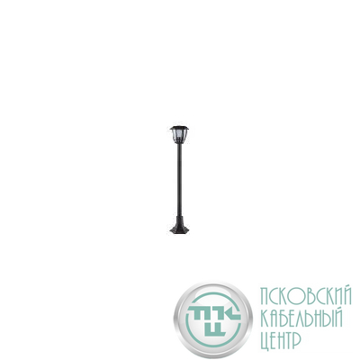 Светильник светодиодный садово-парковый ДТУ 07-8-004 Валенсия 3 8Вт 3000К IP44 6 гранный напольный черн. Эра Б0064232