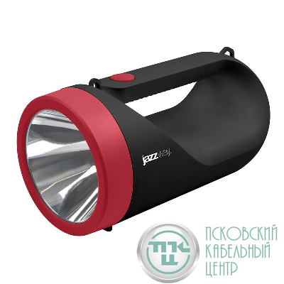 Фонарь-прожектор светодиодный аккумуляторный Accu7-L 5W-bk 5Вт 210лм 7200К 2Li-ion 18650 1800мА.ч с функцией PowerBank IP20 JazzWay 5048898