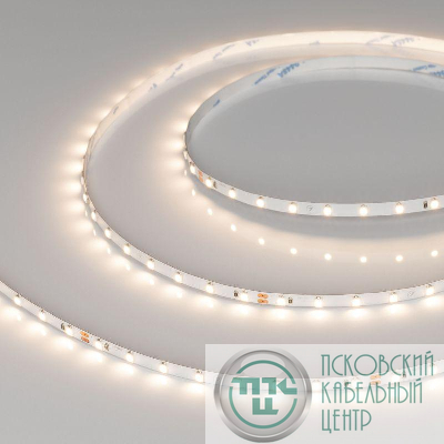 Лента светодиодная RT-A80-5mm 24V Warm 3500К 5Вт/м IP20 2835 открыт. (уп.5м) Arlight 037798