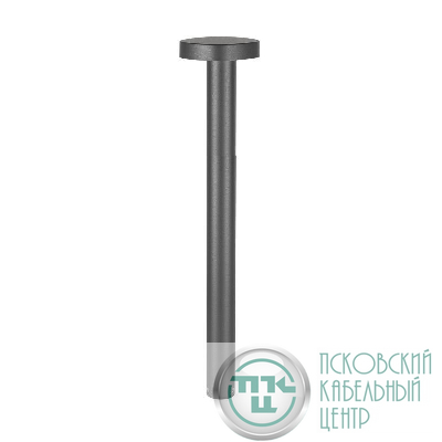 Светильник LGD-SWAMP-BOLL-H700-7W Warm3000 GR 93deg 230В 7Вт 3000К IP65 ландшафтный метал. Arlight 048359