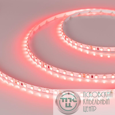 Лента светодиодная RT-A120-5mm 24V Red 9.6Вт/м IP20 2835 (уп.5м) Arlight 015657(2)