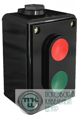 Пост кнопочный 2-м ПКЕ-02 LA4-2H 2НО+2НЗ черн. DEKraft 25064DEK