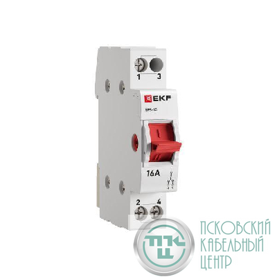Переключатель трехпозиционный ТПС-63 1P 16А PROxima EKF TPS116
