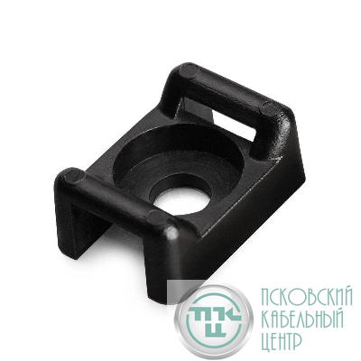 Площадка монтажная под винт ПМО 15х10 черн. (уп.100шт) Fortisflex 62452