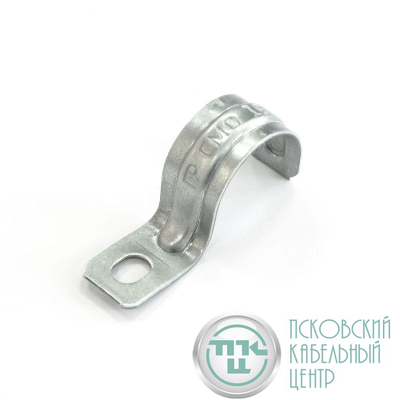 Скоба крепежная однолапковая СМО d19-20мм метал. (уп.100шт) Промрукав PR08.2534