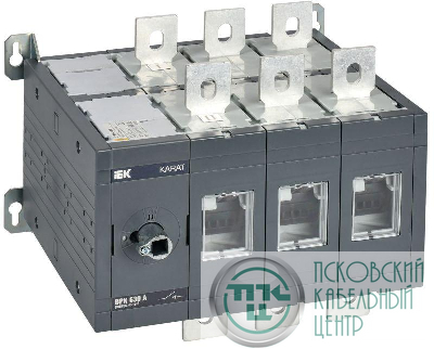 Выключатель-разъединитель ВРК 3п 630А реверс. без рукоятки KARAT IEK KA-VR20-3-0630