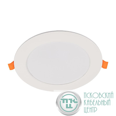 Светильник светодиодный PLED DL7 12Вт 3000К IP54 1020лм WH встраив. бел. Pro JazzWay 5069060