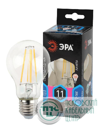 Лампа светодиодная F-LED A60-11W-840-E27 ЭРА Б0035026