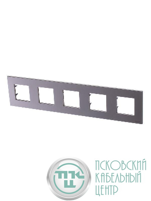 Рамка 5-м 10мод. Zenit шампань ABB 2CLA227500N1901