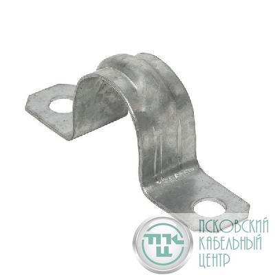 Скоба крепежная двухлапковая d19-20мм метал. (уп.10шт) PROxima EKF sm-2-19-20-r