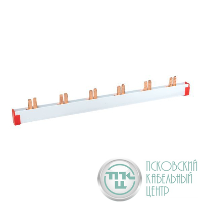 Шина соединительная типа PIN для 2-п нагр. 63А 12 мод. EKF pin-02-63-12