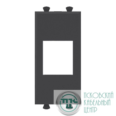Адаптер без шторки для Keystone "Avanti" "Черный матовый" DKC 4412211