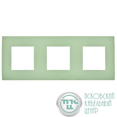 Рамка 3-м SKANDY SK-F03M мятный IEK SK-M32-K06