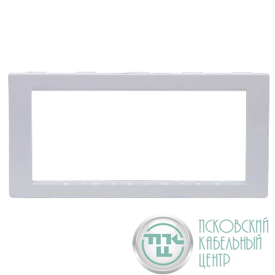 Рамка 4мод. универс. под Brava/VIVA/45х45 бел. (уп.2шт) DKC F00013