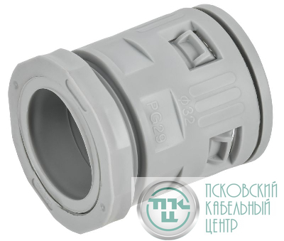 Муфта вводная для гофр. труб MVN32 IP40 ELASTA IEK ET-TA00D-MVN-032-K41-010