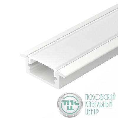 Профиль LINE-2308-F-2000 WHITE L2000 алюм. Arlight 044237(1)