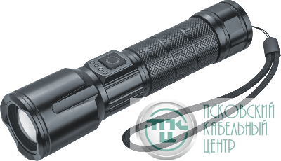 Фонарь аккумуляторный ручной 95 660 NPT-CM20-ACCU алюм. 3 реж 1LED 10Вт Li-ion 4.2В 1200мАч Navigator 95660