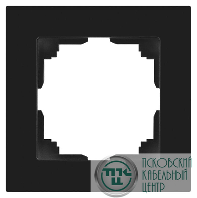 Рамка 1-м СП Accent 6-501-05 антрацит Intro Б0063750