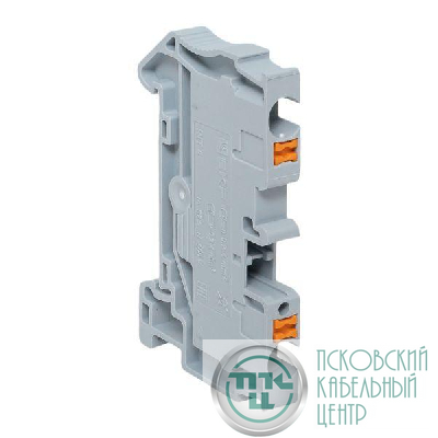 Колодка клеммная пружинная 4 Push-in сер. EKF PIT-4