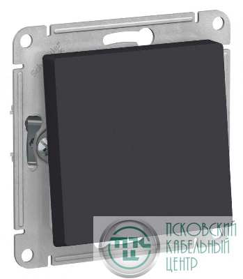 Переключатель проходной 1-кл. СП AtlasDesign Aqua 10А IP44 (сх. 6) 10AX механизм карбон SE ATN441061
