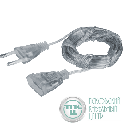 Удлинитель 3м 95 076 NPE-G-02 для подключения светодиодных гирлянд NAVIGATOR 95076