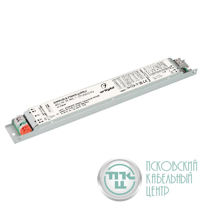Блок питания ARJ-SP-38-PFC-1-10V-DALI2-PD 38Вт 9-60В 0.3-0.9А IP20 металл Arlight 036287