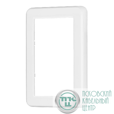 Рамка пластиковая FRM-VERSA-PL-D-WH Arlight 043770