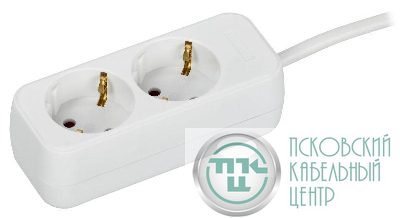 Удлинитель 2х5м 10А У02 ПВС 3х1 бел. UMA IEK UM-YP10-10-02-05-Z-K01