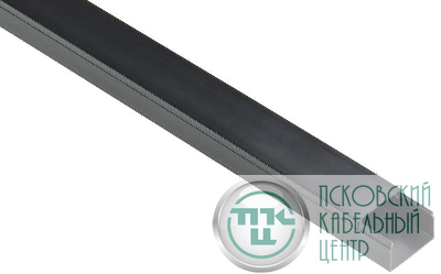 Кабель-канал 40х25 L2000 пластик ЭЛЕКОР черн. IEK EL-KK10-040-025-1-K02