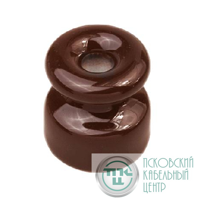Изолятор ОП керамика корич. (уп.50шт) Bironi R1-551-02-50