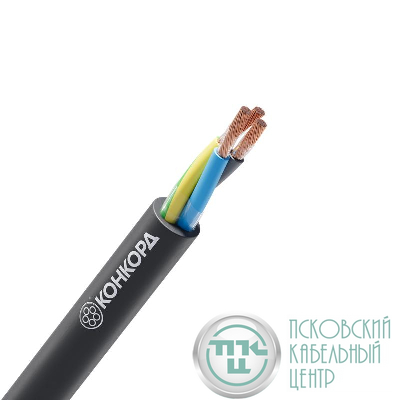 Кабель КГ-ХЛ 3х2.5 (N PE) 220/380-3 (м) Конкорд 10392