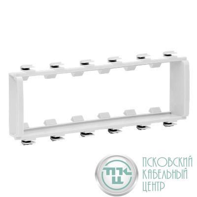 Суппорт 6мод. Viva бел. DKC F0003A