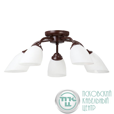Люстра 5xE14 макс. 40Вт плафон ПП Vitaluce V3252/5PL