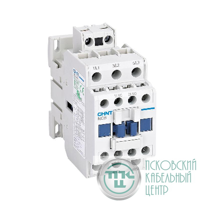 Контактор NC8-25/W 3п 25А кат. 100-250В AC/DC 1НО+1НЗ (R) CHINT 572296